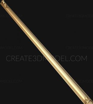 نموذج ثلاثي الأبعاد لآلة CNC الركائز 